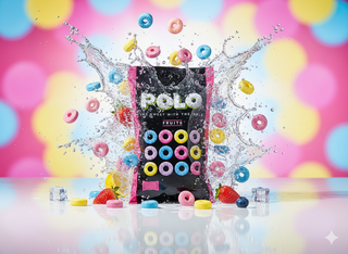 Polo Fruit Candy with Hole