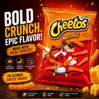 Cheetos Crunchy Cheese Flavored Snacks - 240.9g (8.5oz)