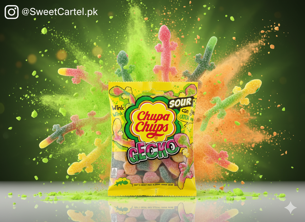 Chupa Chups Geckos Sour Candy