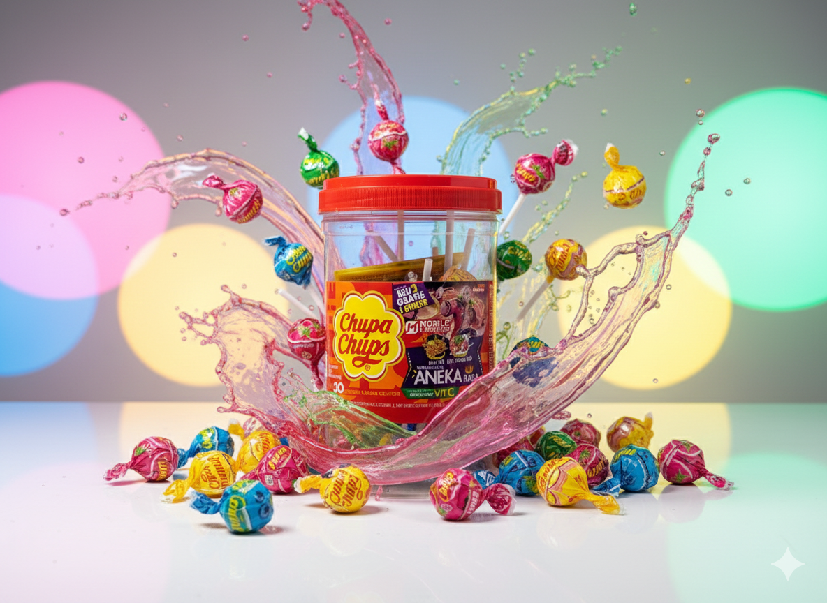 Chupa Chups Lollipop Mixed Flavors 12g