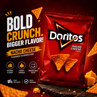 Doritos Nacho Cheese Flavored Tortilla Chips - 180g