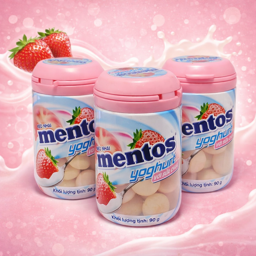 Mentos Yogurt Chewy Candy Roll