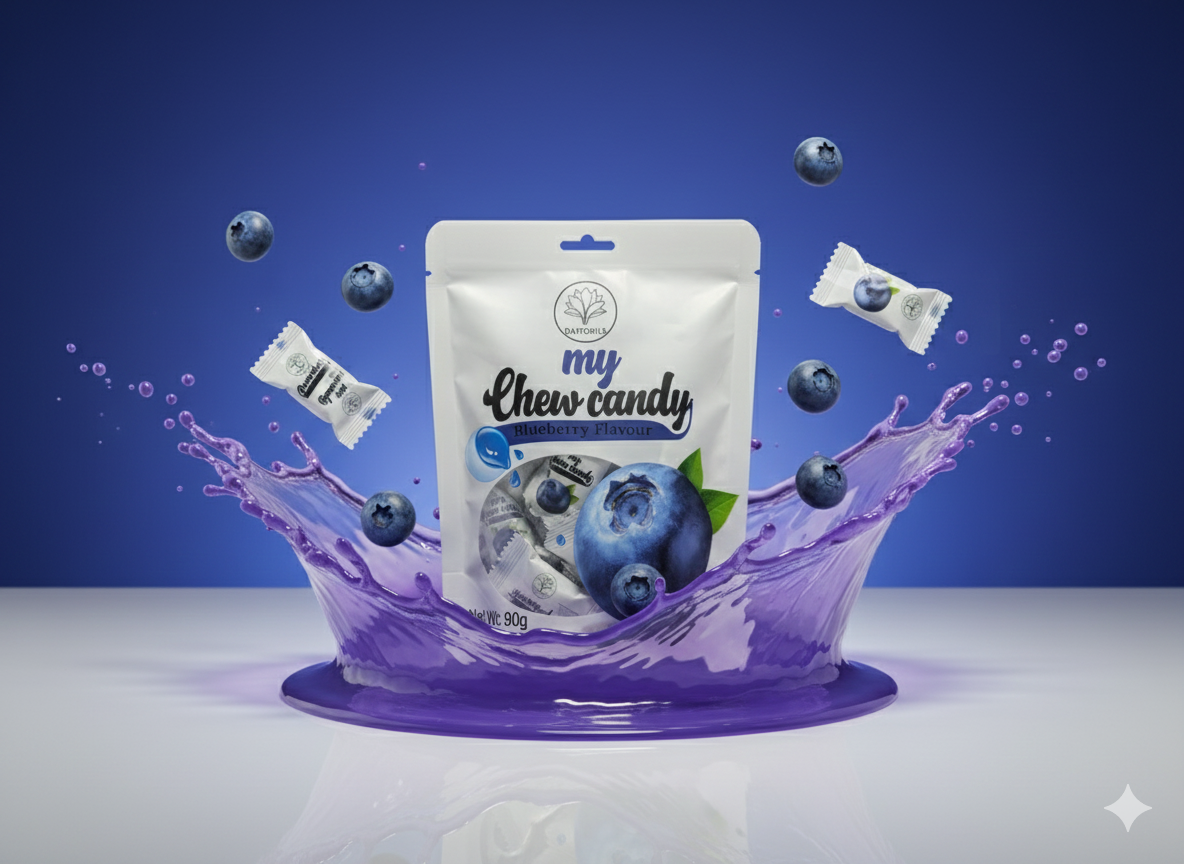 Daffodils My Chew Candy Blueberry 90g
