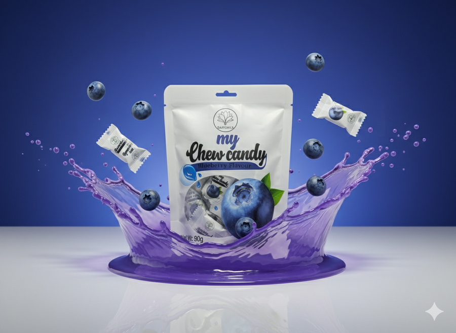 Daffodils My Chew Candy Blueberry 90g