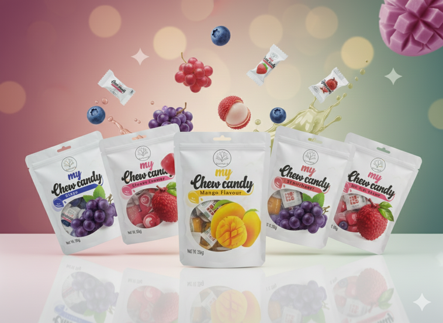 Daffodils My Chew Candy Mixed Flavors Collection