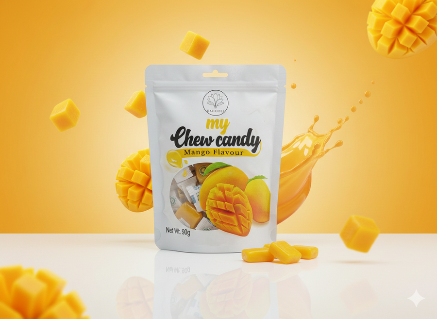 Daffodils My Chew Candy Mango 90g